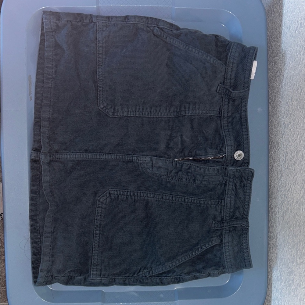 American Eagle corduroy high-rise mini skirt
